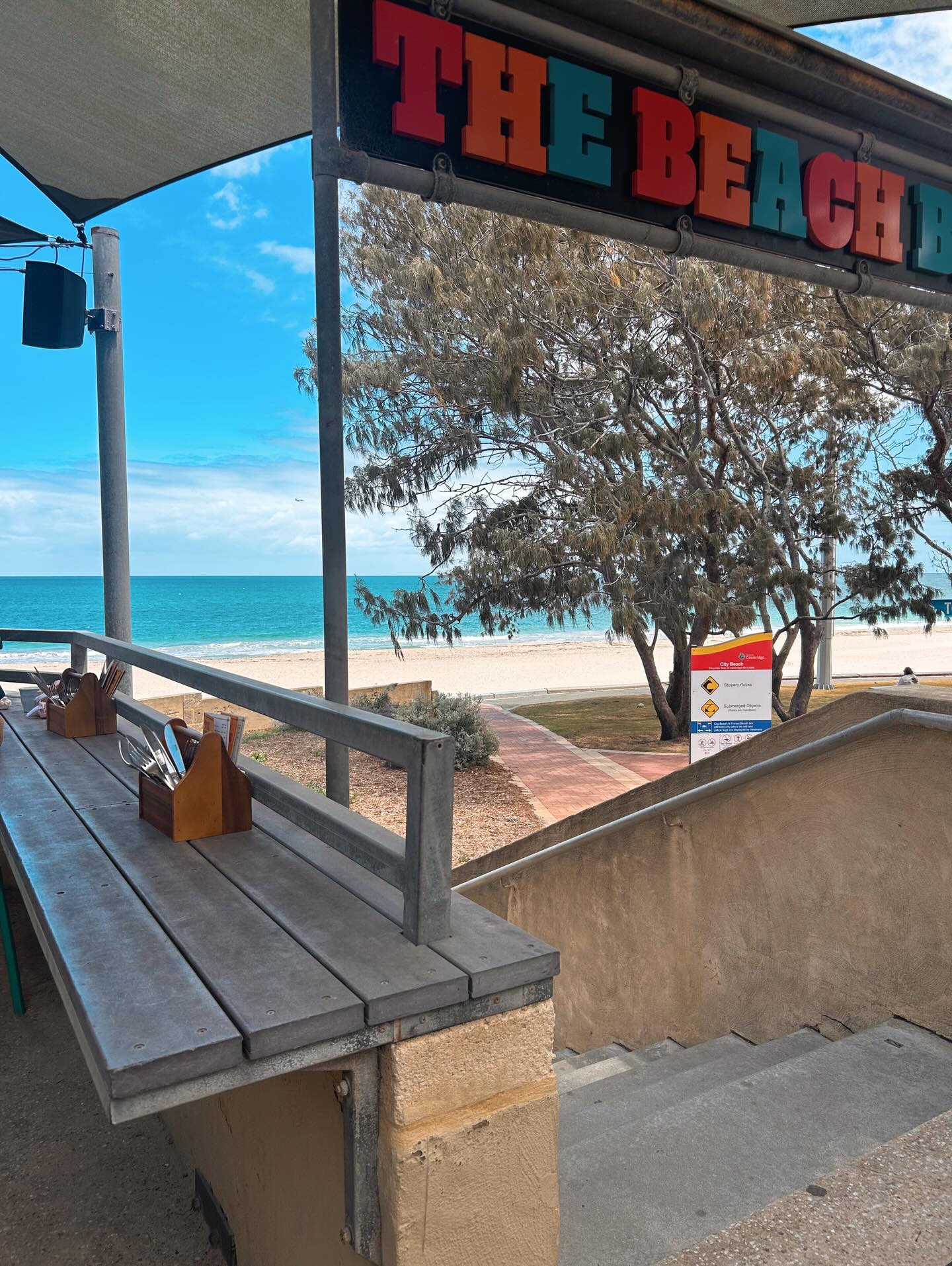 Accessible beach cafe — Dora Instagram